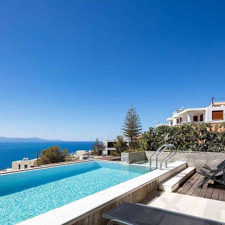 Omnia Luxury Villas - "Heated" Pools & Breathtaking Seaviews! Chania  Eksteriør billede
