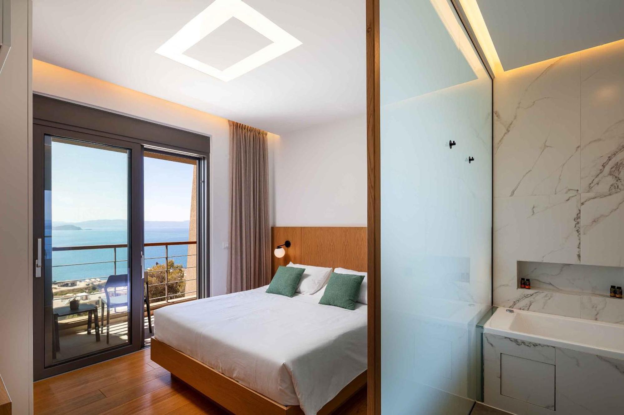 Omnia Luxury Villas - "Heated" Pools & Breathtaking Seaviews! Chania  Eksteriør billede