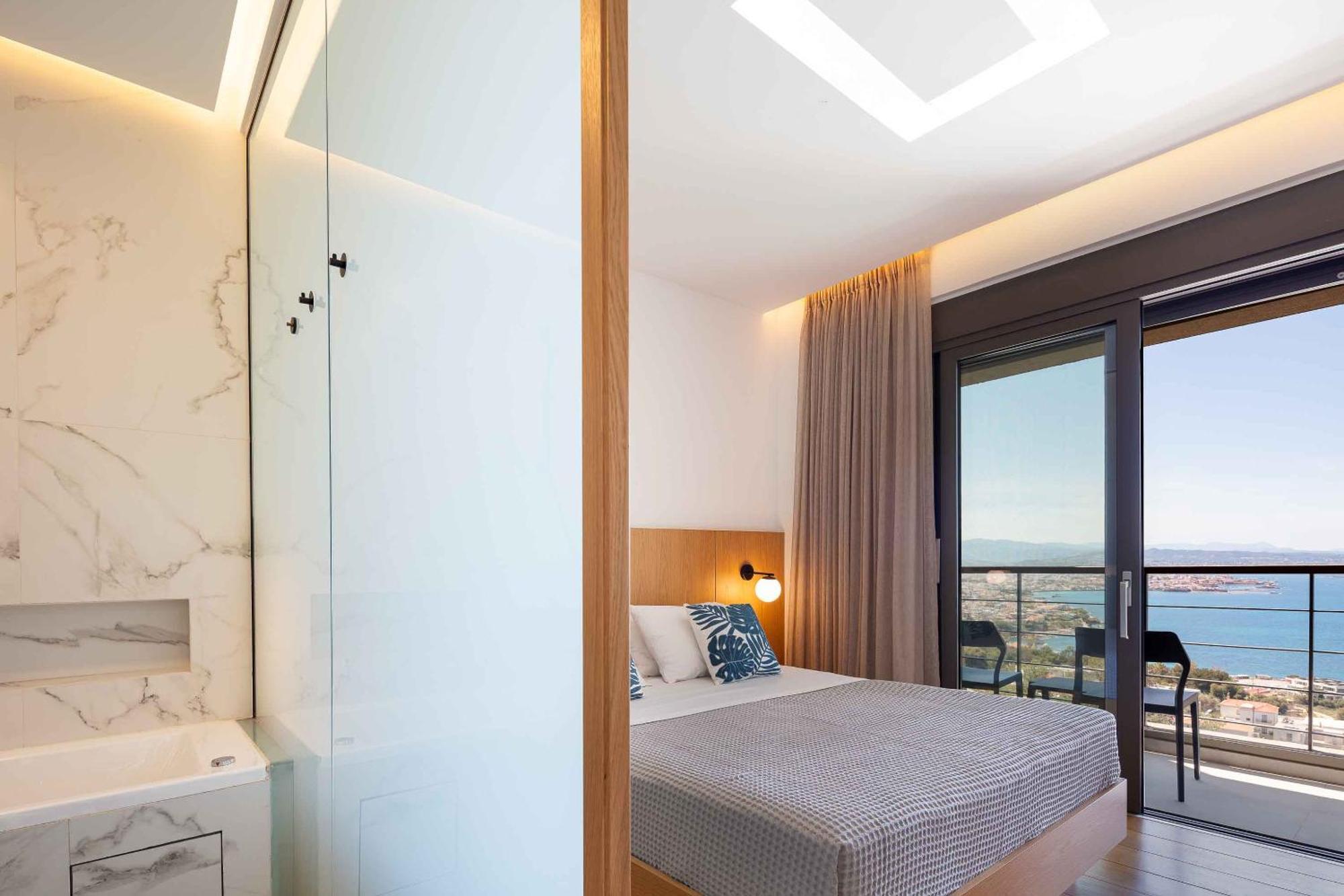 Omnia Luxury Villas - "Heated" Pools & Breathtaking Seaviews! Chania  Eksteriør billede
