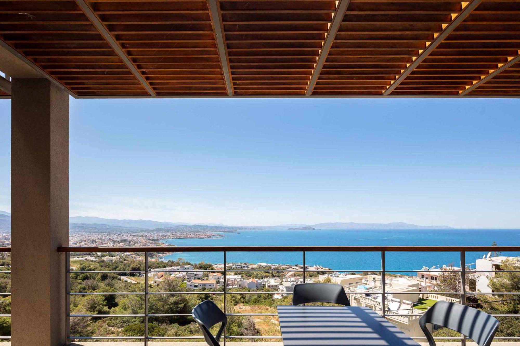 Omnia Luxury Villas - "Heated" Pools & Breathtaking Seaviews! Chania  Eksteriør billede