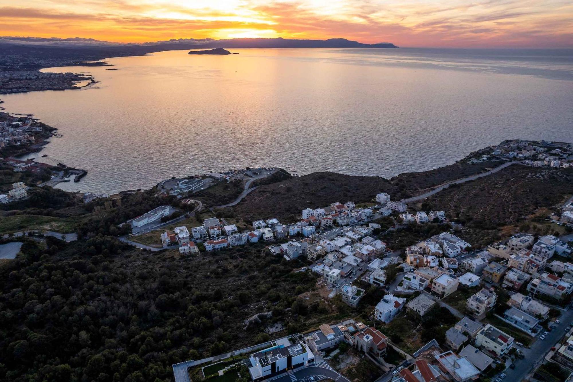 Omnia Luxury Villas - "Heated" Pools & Breathtaking Seaviews! Chania  Eksteriør billede