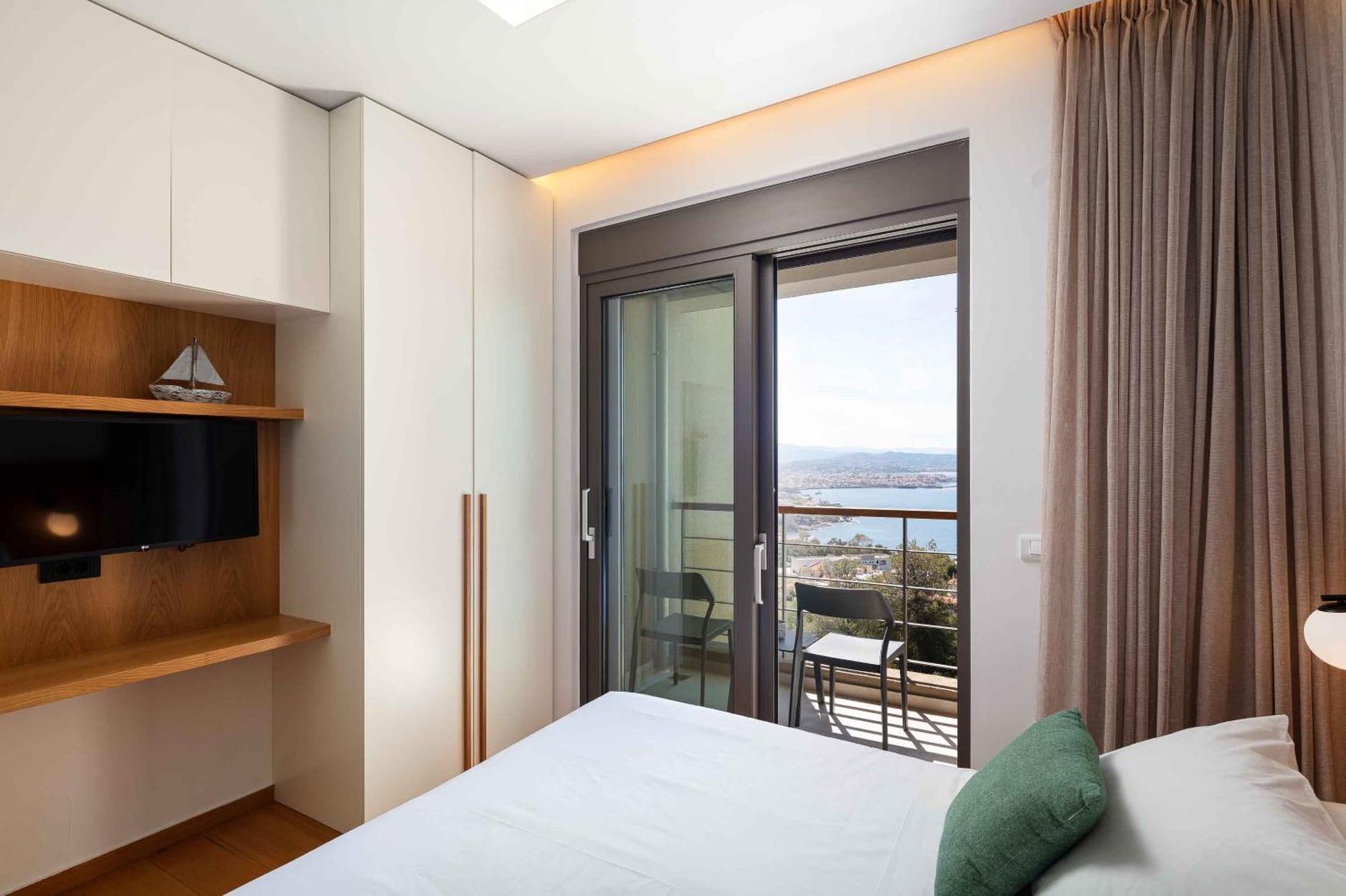Omnia Luxury Villas - "Heated" Pools & Breathtaking Seaviews! Chania  Værelse billede