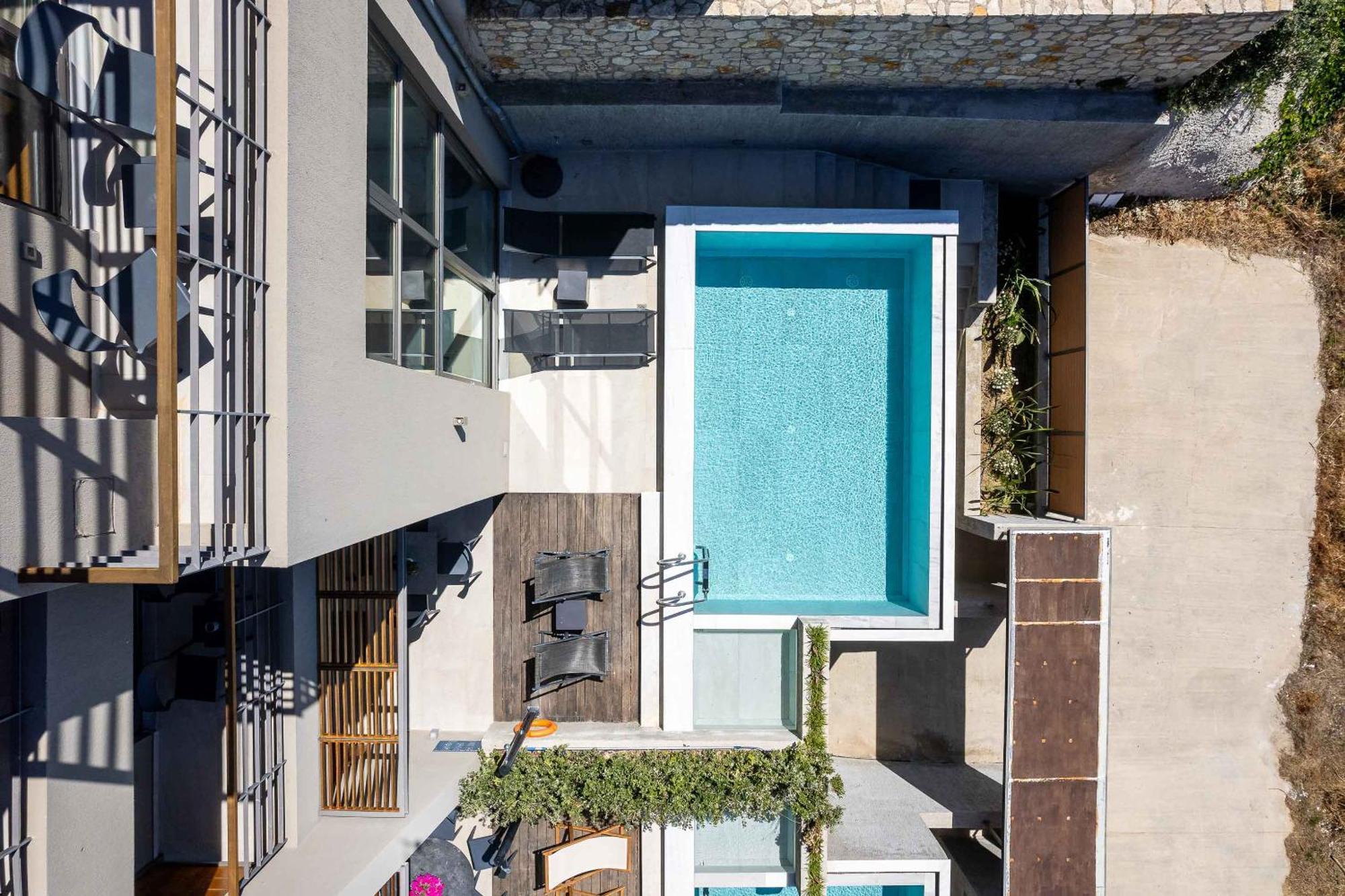 Omnia Luxury Villas - "Heated" Pools & Breathtaking Seaviews! Chania  Værelse billede