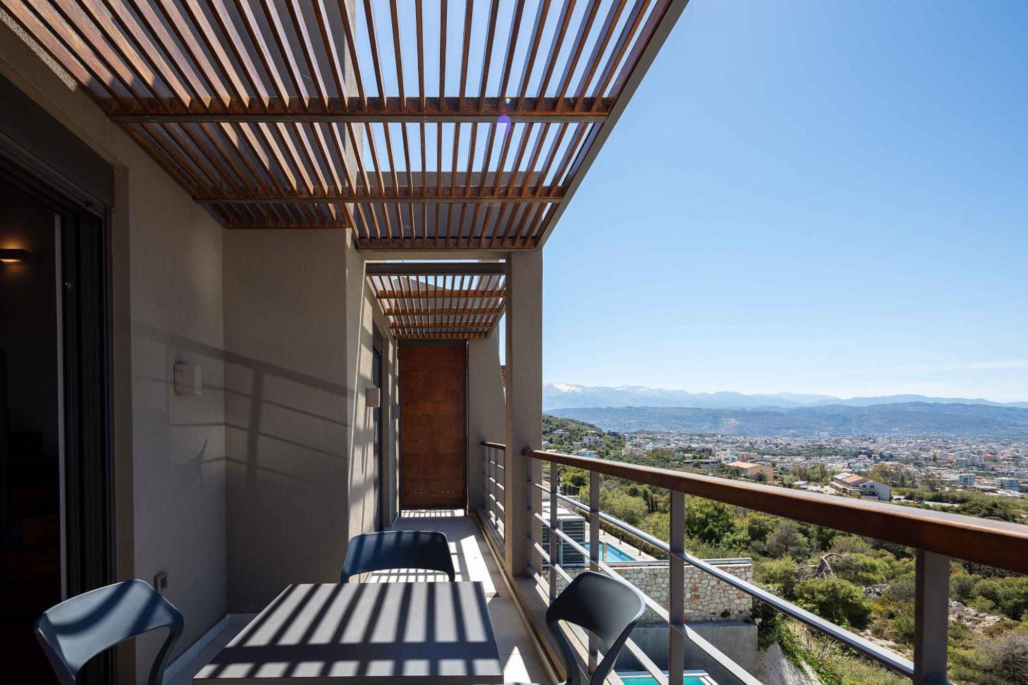 Omnia Luxury Villas - "Heated" Pools & Breathtaking Seaviews! Chania  Værelse billede